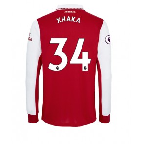 Arsenal Granit Xhaka #34 Hemmatröja 2022-23 Långa ärmar